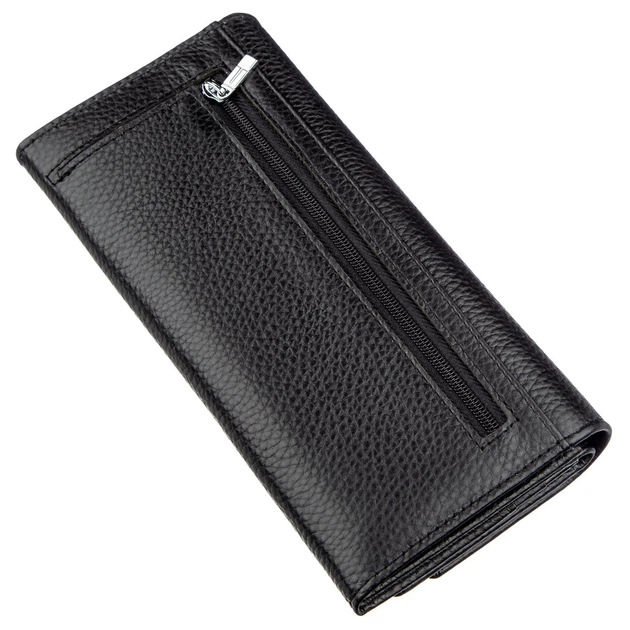 Универсальный Кошелек-визитница St Leather Черный (139696) - Фото 2 Универсальный Кошелек-визитница St Leather Черный (139696) - изображение 2