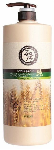 Акція на Шампунь-кондиціонер для волосся Enough 8 Grains Mixed Hair Shampoo & Rinse 1000 мл від Rozetka