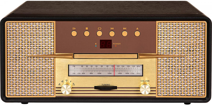 Програвач вінілу Crosley Rhapsody Entertainment Center Mahogany - Фото 1 Програвач вінілу Crosley Rhapsody Entertainment Center Mahogany - зображення 1