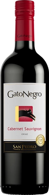 Упаковка вина Gato Negro Cabernet Sauvignon красное сухое 0.75 л х 6 шт (17804300010635) - изображение 2
