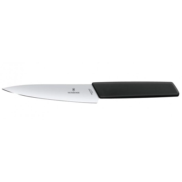 Кухонный нож Victorinox Swiss Modern Kitchen 15см с черн. ручкой (блистер) - зображення 2