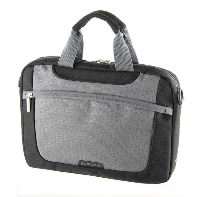 Сумка для ноутбука Sumdex PON-308BK 10" Black/Grey – фото, отзывы ...