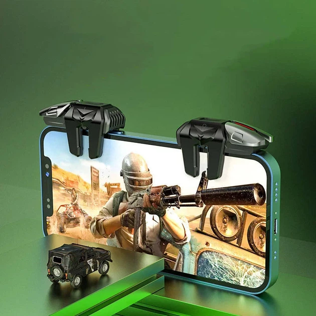 Беспроводной сенсорный геймпад триггер для смартфона на 6 пальца Union PUBG Mobile U9 - Фото 4 Беспроводной сенсорный геймпад триггер для смартфона на 6 пальца Union PUBG Mobile U9 - изображение 4