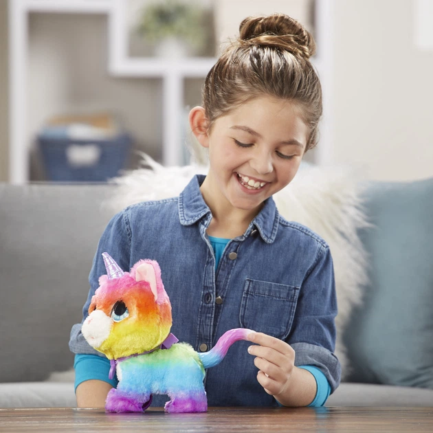 Интерактивная игрушка FurReal Walkalots Big Wags Unicorn Cat