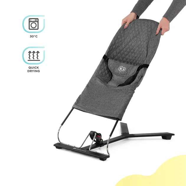 Шезлонг-гойдалка Kinderkraft Mimi Grey (KBMIMI00GRY0000) (304848) - зображення 7