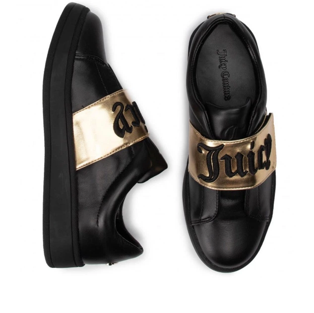 Кеды женские Juicy Couture кожаные черные, размер 38 (JC000002-02) - изображение 4