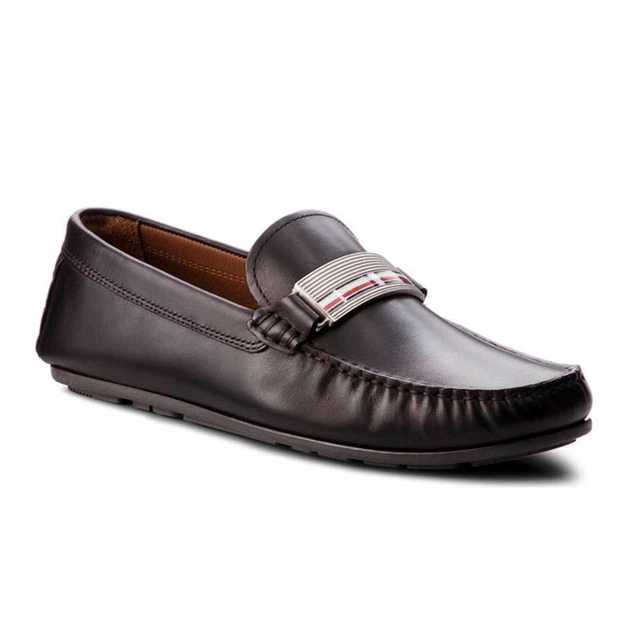 Кожаные лоферы Tommy Hilfiger 41 коричневый TH003024 - Фото 1 Кожаные лоферы Tommy Hilfiger 41 коричневый TH003024 - изображение 1