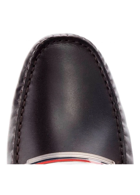 Кожаные лоферы Tommy Hilfiger 41 коричневый TH003024 - Фото 7 Кожаные лоферы Tommy Hilfiger 41 коричневый TH003024 - изображение 7
