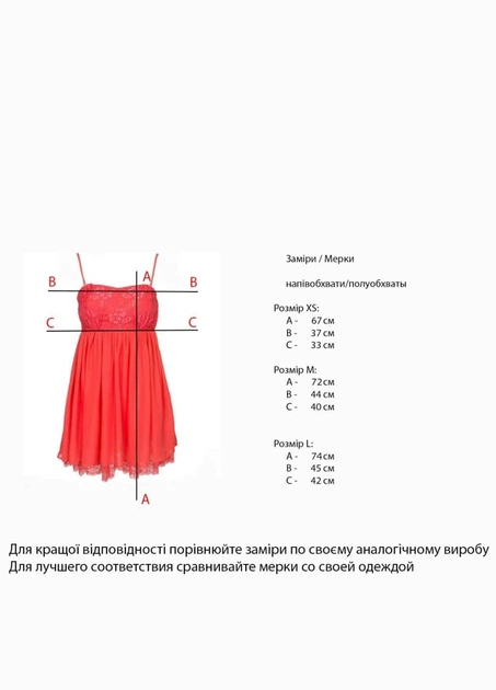 Сукня Nly XS кораловий STK001524 - зображення 6