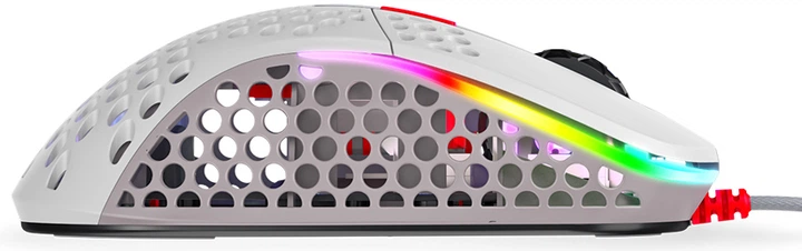 Мышь Xtrfy M4 RGB USB Retro Grey (XG-M4-RGB-RETRO) - изображение 5