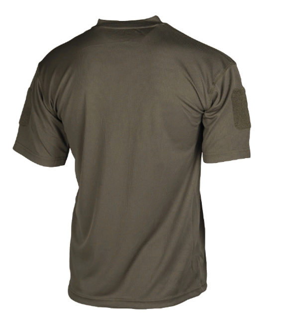 Тактическая потоотводящая футболка Mil-tec Coolmax цвет олива размер M (11081001_M) - изображение 2