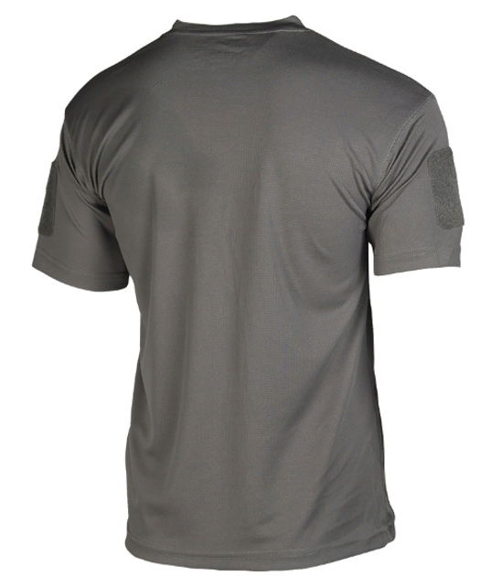 Тактическая потоотводящая футболка Mil-tec Coolmax цвет серый размер M (11081008_M) - изображение 2