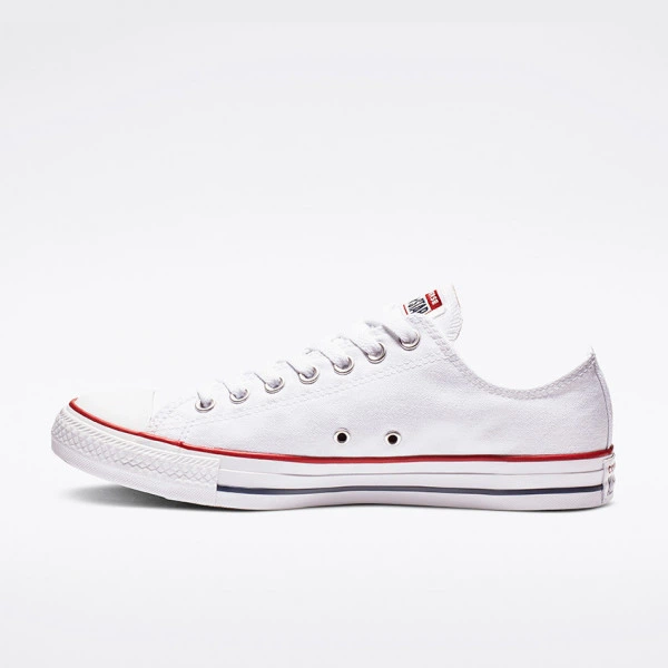 Мужские кеды Converse Chuck Taylor All Star Ox Optical White M7652C белые, Цвет Белый, Размер 43 - Фото 2 Мужские кеды Converse Chuck Taylor All Star Ox Optical White M7652C белые, Цвет Белый, Размер 43 - изображение 2