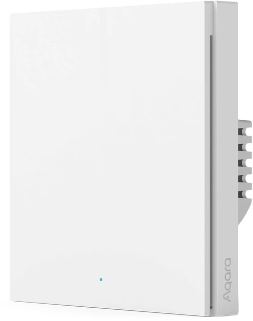 Inteligentny włącznik Aqara Smart Wall Switch H1 (with neutral, single rocker) (6970504214798) - obraz 4
