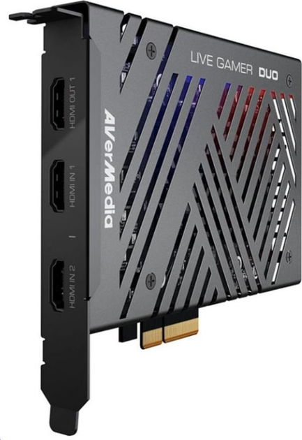 Мапа захоплення відео AVerMedia Live Gamer GC570D Black (61GC570D00A5) - зображення 5