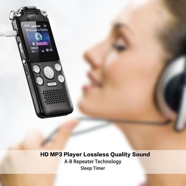Професійний Цифровий диктофон із таймером для запису голосу Noyazu voice recorder V59, стерео, 16 Гб, чорний (002010EV) - Фото 10 Професійний Цифровий диктофон із таймером для запису голосу Noyazu voice recorder V59, стерео, 16 Гб, чорний (002010EV) - зображення 10