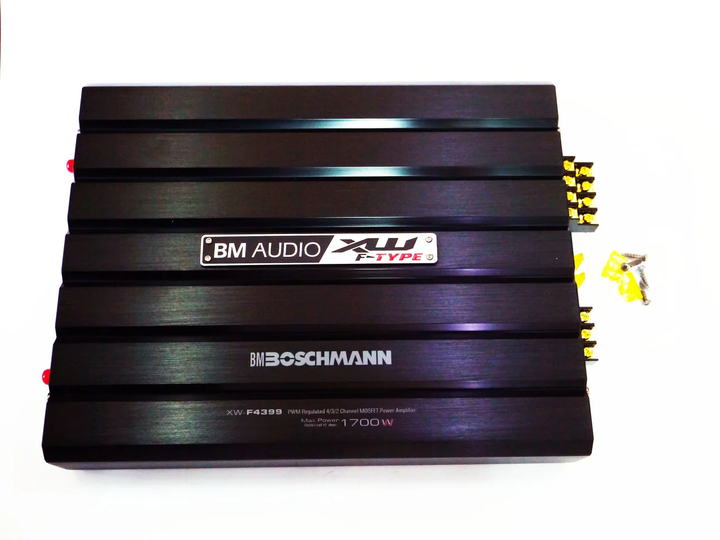 Автомобильный усилитель звука XPRO BM Audio XW-F4399 1700W 4-х канальный, черный (42486-XW-F4399_1707) - изображение 3