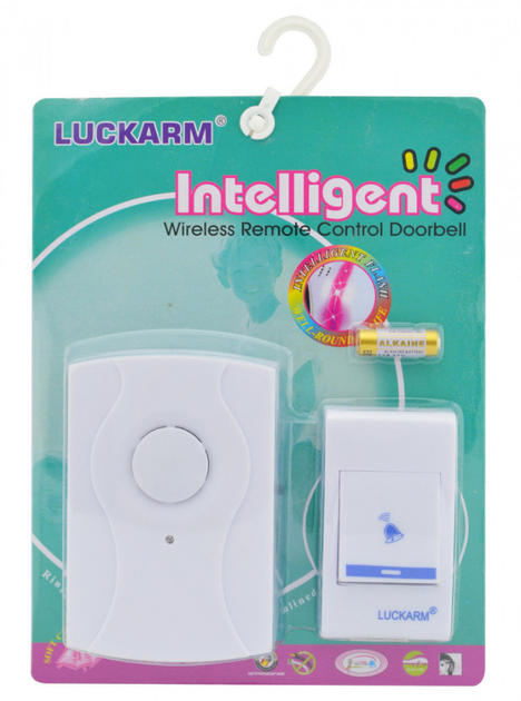 Беспроводной дверной звонок Luckarm Intelligent A601 от розетки 220В - зображення 6