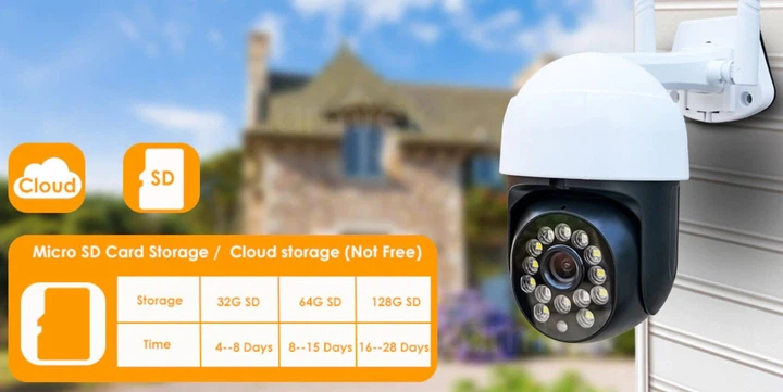 Wifi / IP уличная камера видеонаблюдения Yoosee Q16-1080-BL (5Mp, 4-x zoom, 1080P) - Фото 6 Wifi / IP уличная камера видеонаблюдения Yoosee Q16-1080-BL (5Mp, 4-x zoom, 1080P) - изображение 6