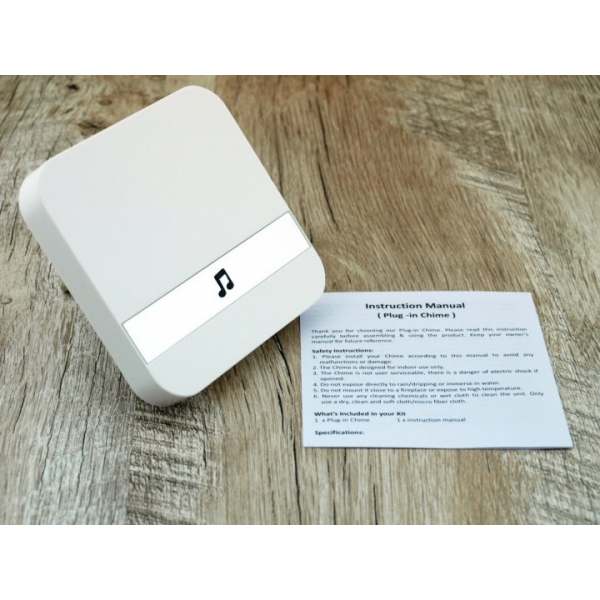Умный беспроводной дверной звонок Smart Doorbell Wifi Cad кнопка для беспроводного дверного домофона - зображення 7