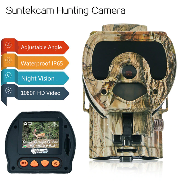 Фотоловушка Suntekcam S400 Scoutsing, камера 20MP, 6 месяцев автономности, дальность 20м, 36 светодиодов - изображение 1