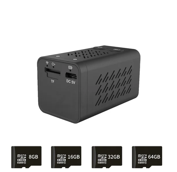 Wi-Fi ip мини камера EVKVO E1 c работой аккумулятора до 15 часов, при датчиком движения до трех суток, ночной съемкой, 1080P HD, 140 градусов - изображение 6