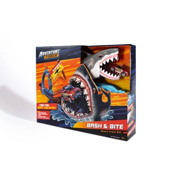 Трек з акулою Adventure Force Bash and Bite Motorized Shark Track ...