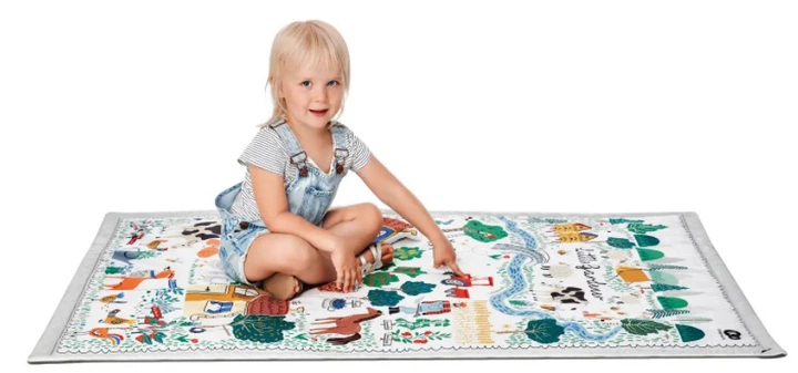Розвиваючий килимок-палатка KinderKraft Little Gardener 3 в 1 (KPLIGA00MUL0000) - Фото 8 Розвиваючий килимок-палатка KinderKraft Little Gardener 3 в 1 (KPLIGA00MUL0000) - зображення 8