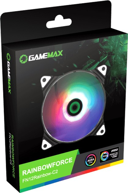 Вентилятор GameMax FN-12Rainbow-C2 - изображение 12
