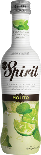 Напиток алкогольный MG Spirit MOJITO 0.275 л 5.5% (8411640001340) - изображение 1