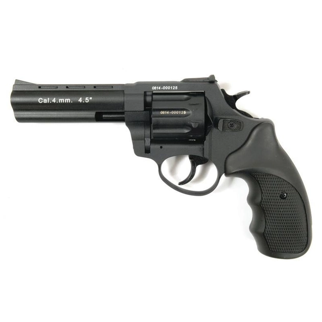Револьвер Флобера Stalker S 4.5" 4 мм Black (барабан сиумин) - зображення 1