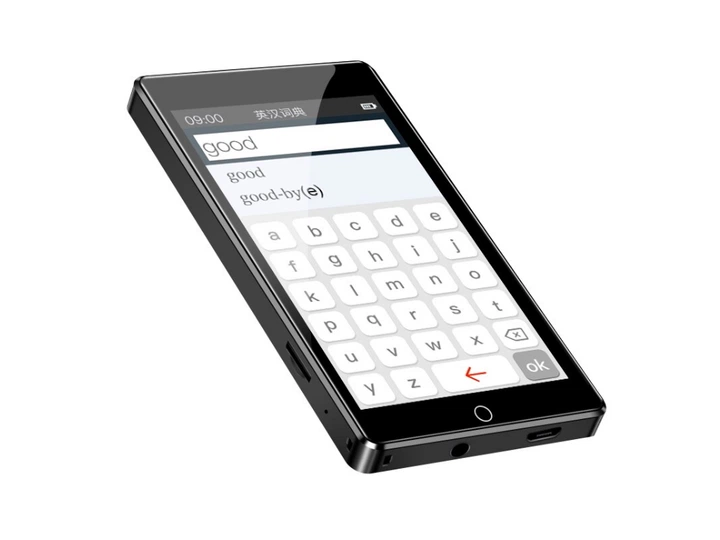 MP3 плеєр RUIZU H1 Bluetooth 8 ГБ + 64 ГБ MicroSD Чорний (1010-579-00) - зображення 3