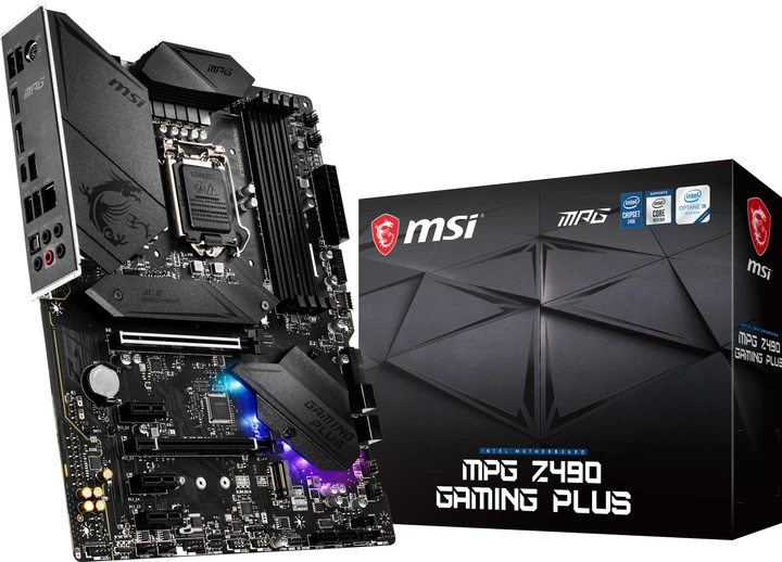 Материнская плата MSI MPG Z490 Gaming Plus (s1200, Intel Z490, PCI