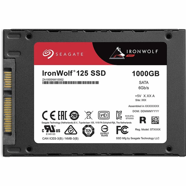 SSD накопитель Seagate IronWolf 125 500 GB (ZA500NM1A002) - изображение 2