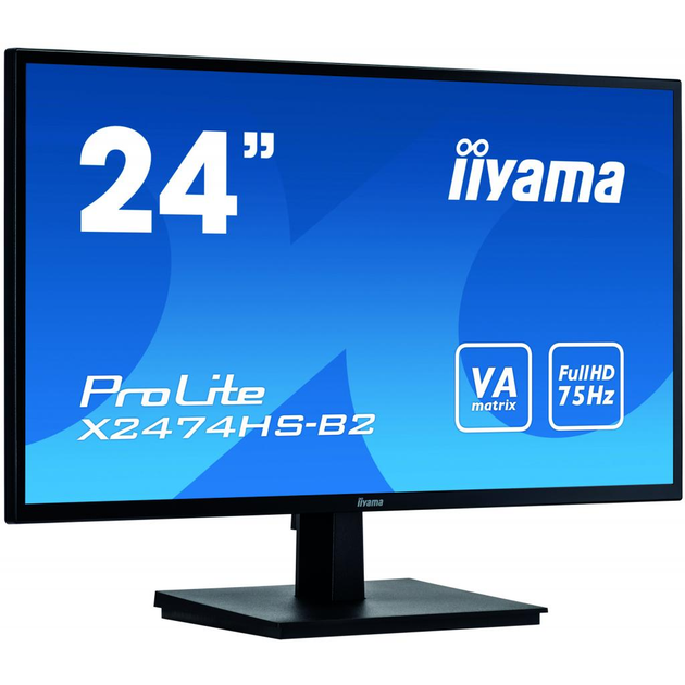 Монитор iiyama X2474HS-B2 - изображение 2