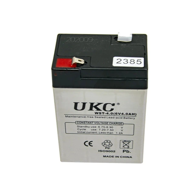 Акумулятор закритого типу AGM Battery UKC WST-4.0 (6V 4.0 AH ...