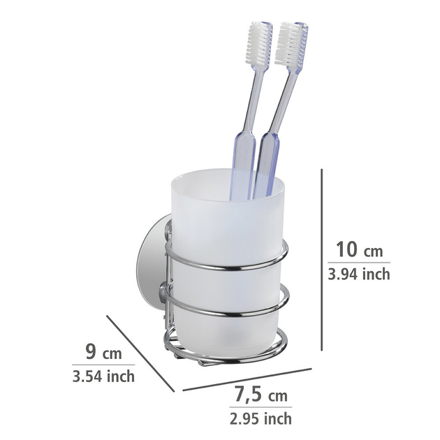 Пластиковый стаканчик-подставка под зубные щетки Сuraprox