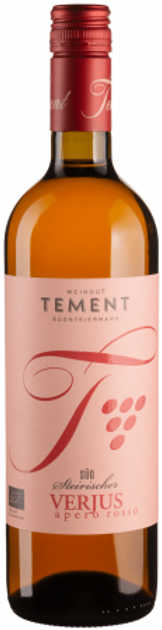 Вино безалкогольне Weingut Tement Verjus Rosso рожеве напівсухе 0.75 л 0% (9120010208195) - зображення 1