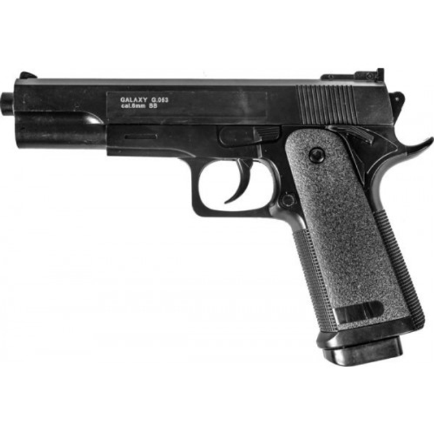 G053 пистолет на пульках Galaxy Beretta 92 пластиковый – фото, отзывы ...
