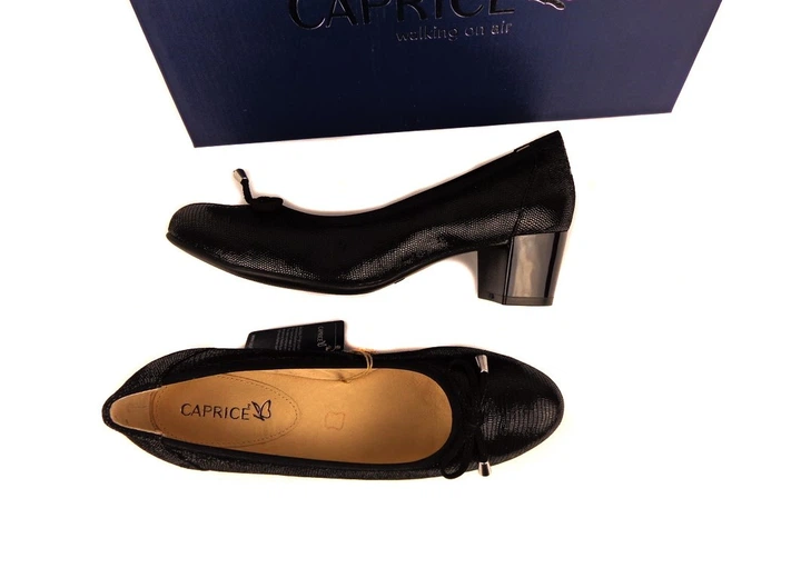 Туфлі Caprice 9-22308-20 010 36 (23 см) Чорні - изображение 4