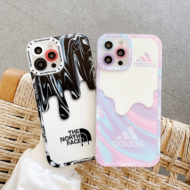 Чехол для iPhone XR Ice Cream с цветной защитой объектива Черно-белый ...