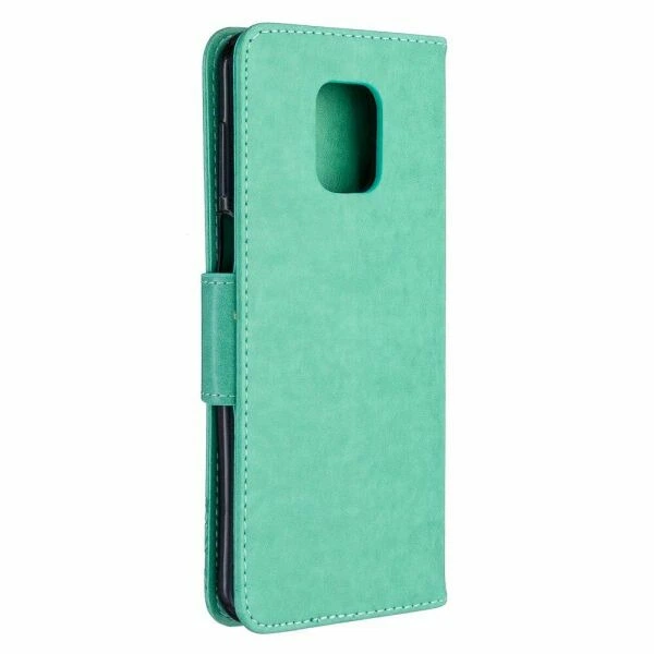 Чехол-книжка с рисунком UniCase Butterfly Pattern для Xiaomi Redmi Note 9 Pro Max / Note 9 Pro / Note 9s - Green - изображение 5