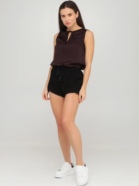 Шорты женские H&M 0748140 34 Черные (KAY2000001301586) - изображение 2