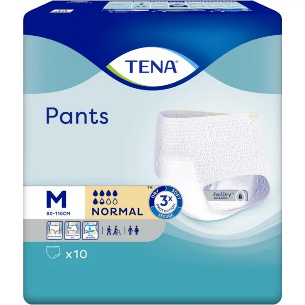 Підгузки для дорослих Tena Pants Medium трусики 10шт (7322541150727) - зображення 3