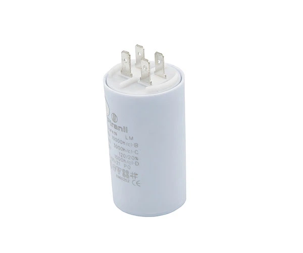 Конденсатор CBB60 20 мкФ 450V(40.7x72.3 мм), с клеммами (Piranil) - изображение 2