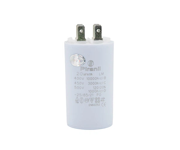 Конденсатор CBB60 20 мкФ 450V(40.7x72.3 мм), с клеммами (Piranil) - изображение 3