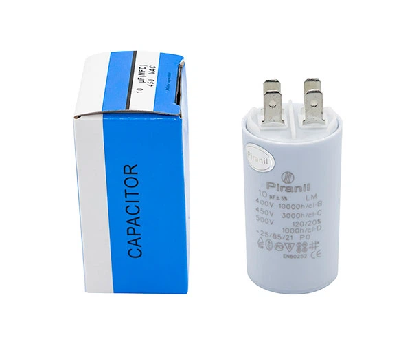 Конденсатор CBB60 10 мкФ 450V (35x62.9 мм), с клеммами (Piranil) - изображение 4