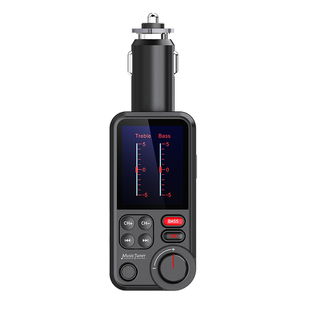 ФМ модулятор Terra BT93, вольтметр, зарядка QC3.0, Bluetooth 5.0, эквалайзер, TFT дисплей - Фото 6 ФМ модулятор Terra BT93, вольтметр, зарядка QC3.0, Bluetooth 5.0, эквалайзер, TFT дисплей - изображение 6