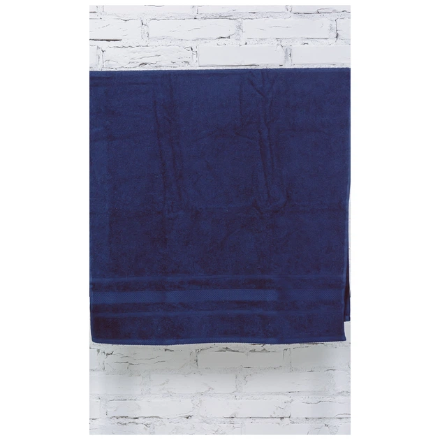 Полотенце MirSon банное 5003 SoftNess Darkblue 40x70 см (2200003181531) - изображение 2
