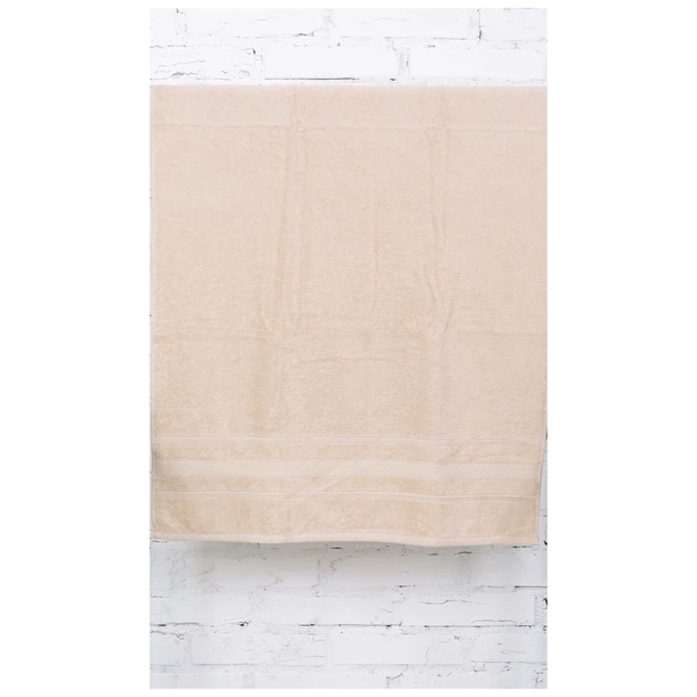 Полотенце MirSon банное 5014 SoftNess Beige 70x140 см (2200003182286) - изображение 2
